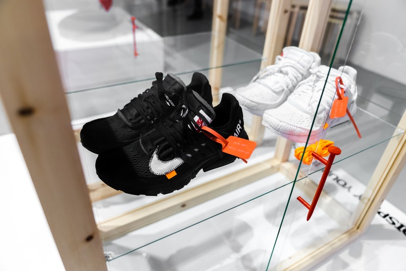 Virgil Abloh x IKEA Off-White Collection BLUE RED Rug KEEP OFF SCULPTURE bag doorstopper