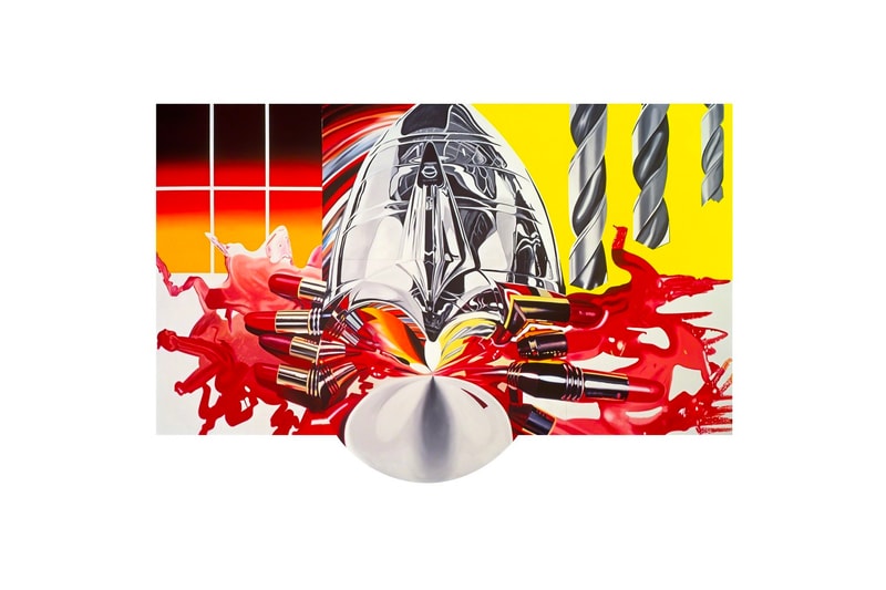 James Rosenquist Painting as Immersion ARoS exhibition showcase