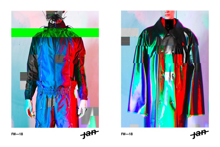 Jan Cerny Debuts a Thrilling Fall/Winter 2018 Collection Lookbook