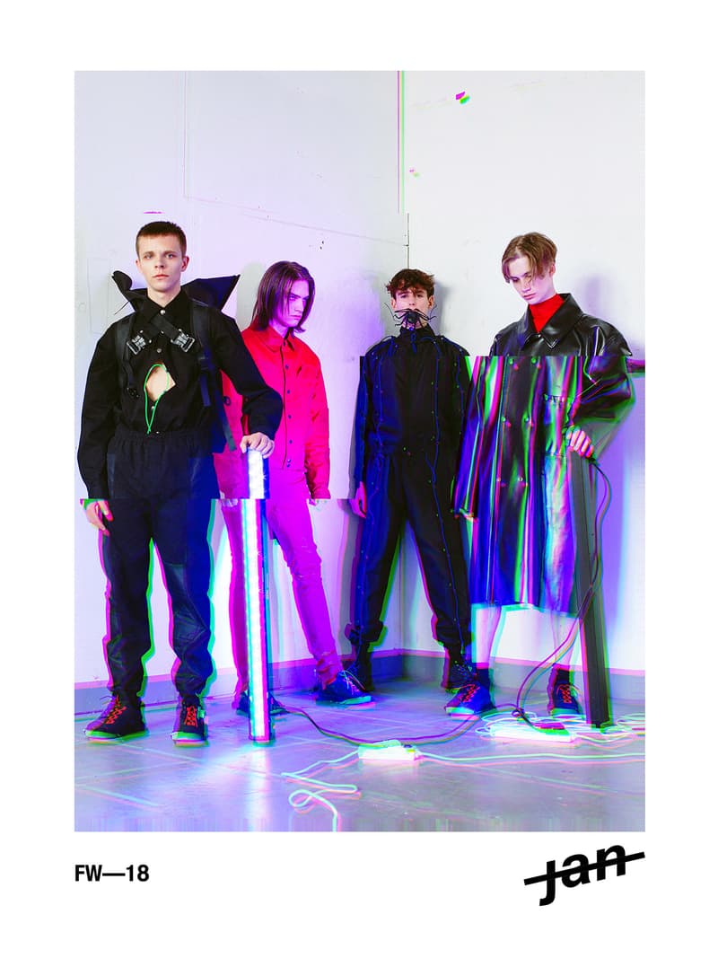 Jan Cerny Fall/Winter 2018 Collection Lookbook Sentimental fear prague czech designer