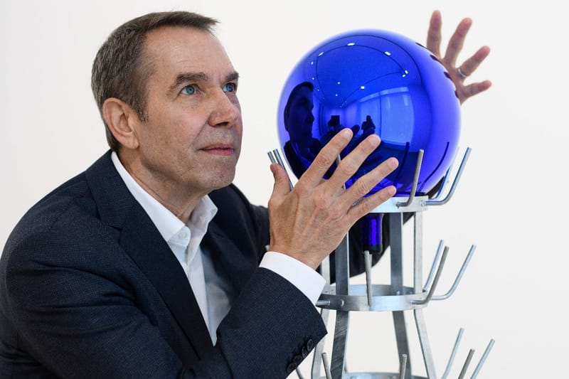 Jeff Koons' Precious 'Gazing Ball' Artwork Destroyed by Visitor