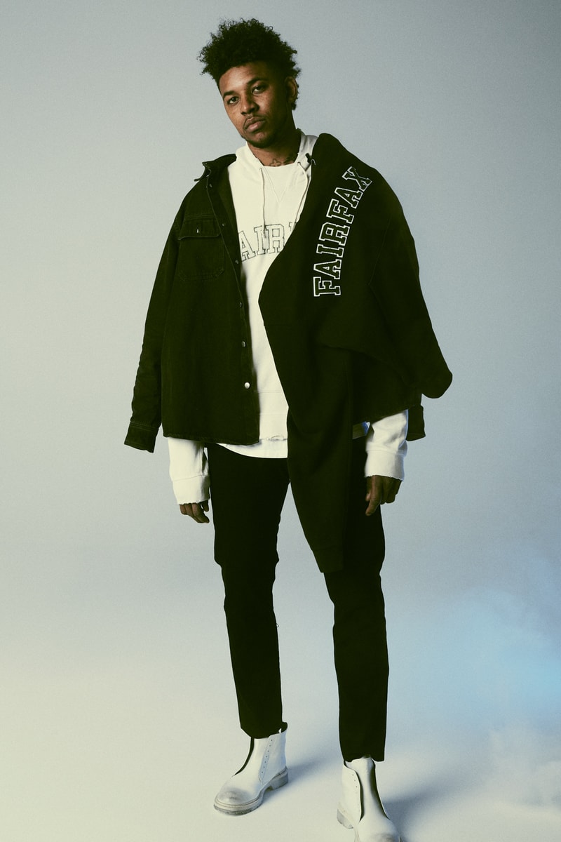 John Elliott 424 Fairfax Hoodie release info black white guillermo andrade fourtwofour