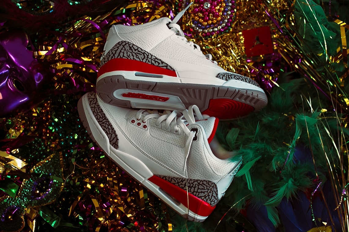 Air Jordan 3 katrina brand sneaker politics drop april 28 early exclusive block party retro reissue 2005