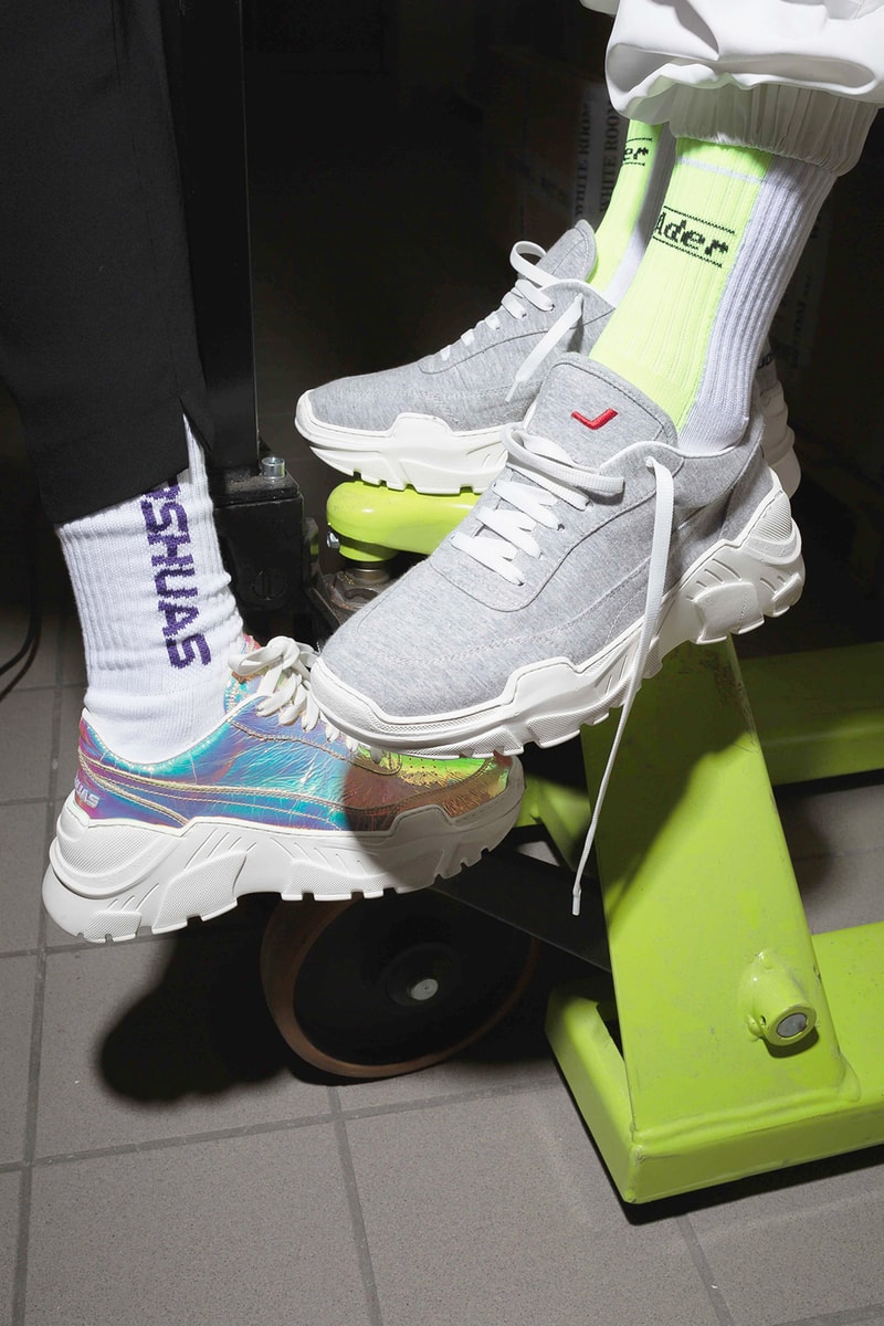 JOSHUA SANDERS Lookbook ZENITH Sneaker black white grey flirt CRASH HOLO LIGHT HOLO release info