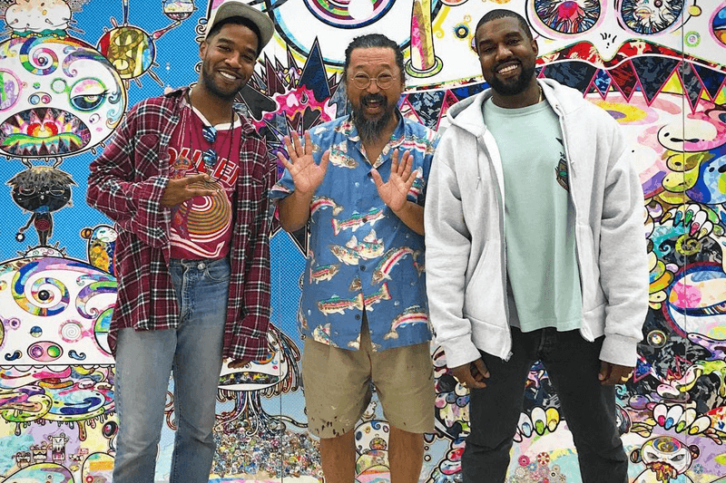 Kanye West takashi Murakami Kids See Ghosts cover album art kid cudi good music