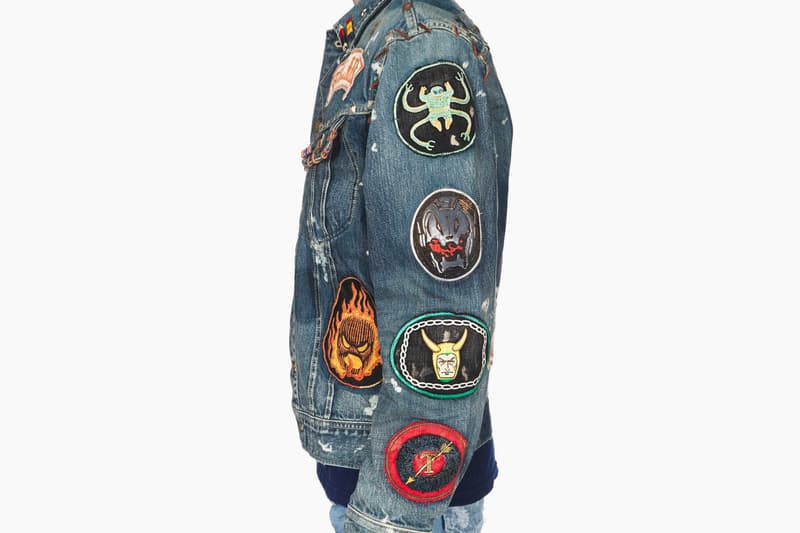 KAPITAL Marvel Heroes Villains Denim Trucker Jackets release info captain america spiderman thor the hulk venom