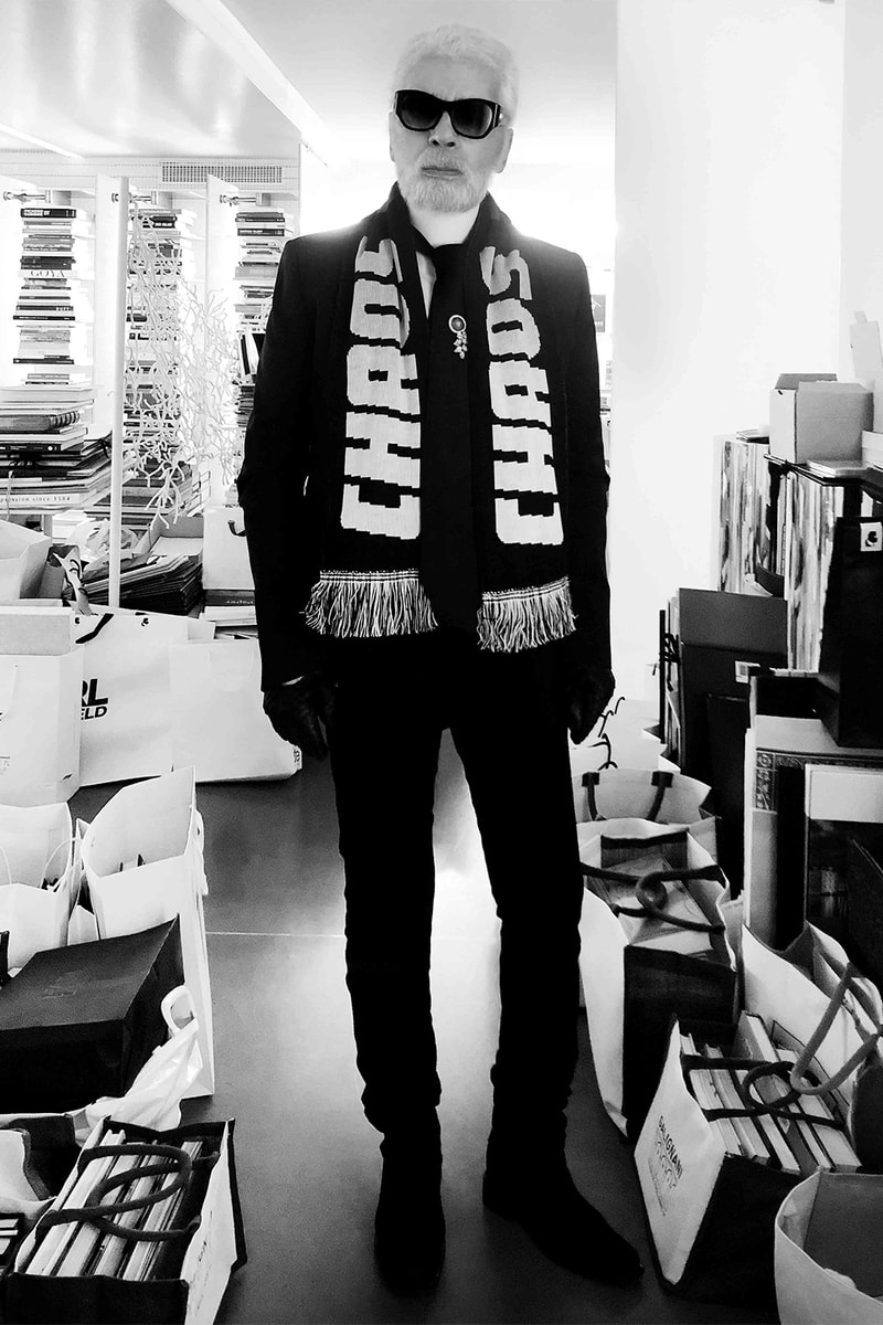 Karl Lagerfeld Numero Magazine Interview april 2018 issue magazine fendi chanel Azzedine Alaia pierre berge virgil abloh louis vuitton