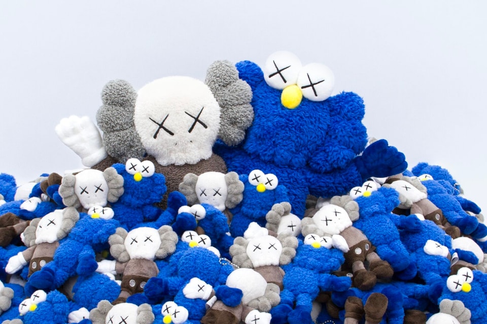 KAWS Seeing/Watching Limited Edition 16” Plush