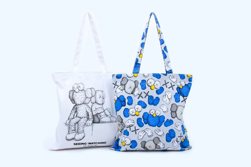 KAWS SEEING/WATCHING BFF Companion Changsha International Finance Square IFS China Bronze Art Sculpture Installation Pre-Sale Release Plush Key Chain T-shirt Glass Tote Bag