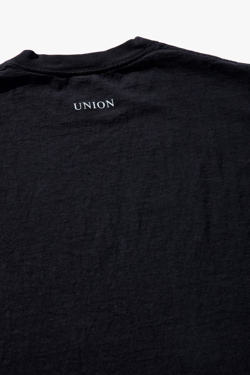 Union tokyo kaws collaboration capsule clothing t shirt los angeles drop celebration april 27 30 2018 drop release date info closer look