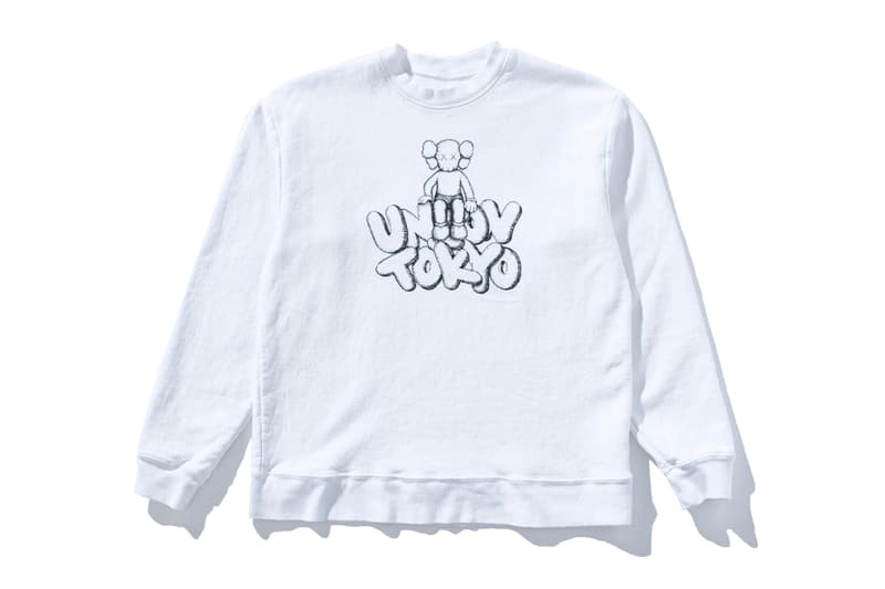 Union tokyo kaws collaboration capsule clothing t shirt los angeles drop celebration april 27 30 2018 drop release date info closer look
