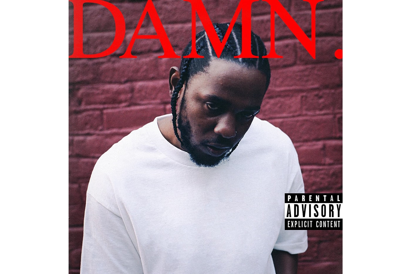 Kendrick Lamar's "DAMN." Album Cover Art Explained Designer Music HUMBLE TDE Vlad Sepetov