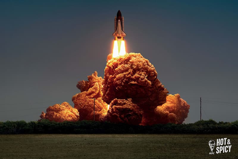 KFC Hong Kong Hot Spicy Fried Chicken Fiery Explosions ad campaign ogilvy mather