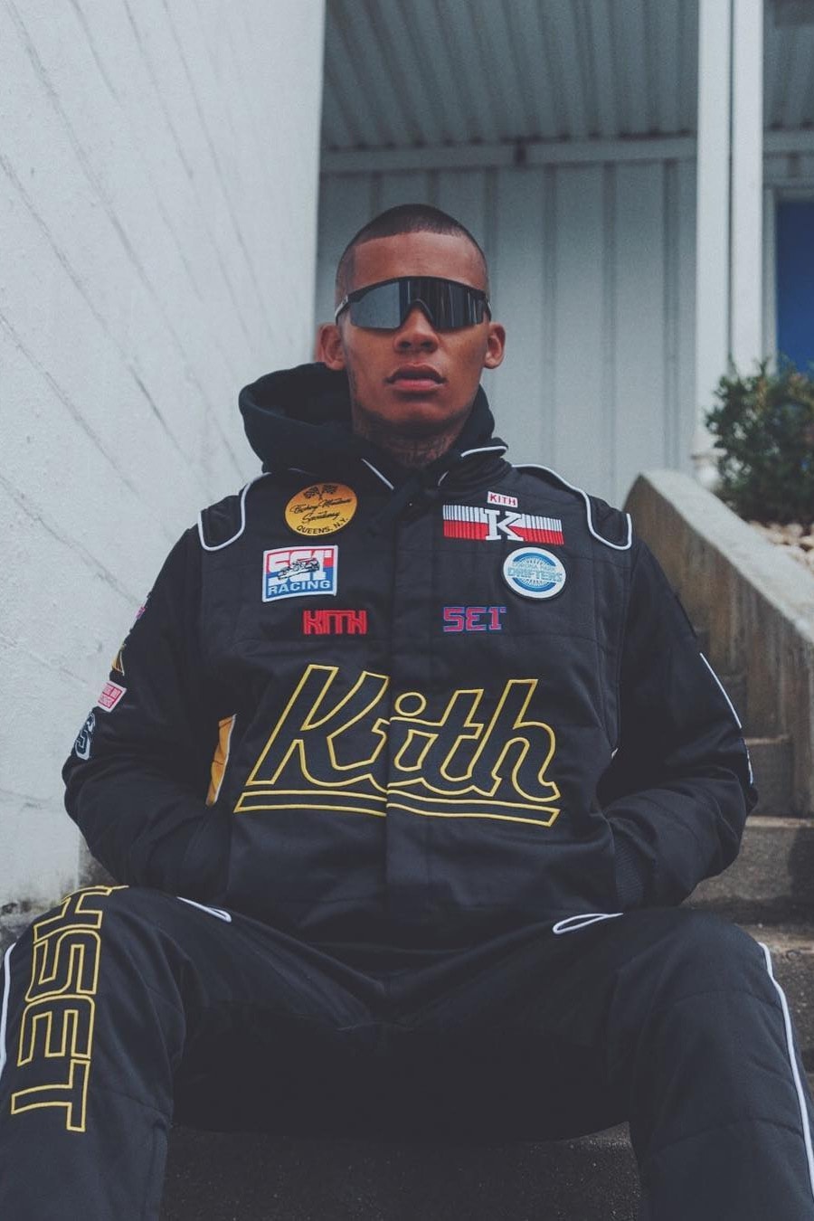 KITH Race Track Inspired Sweatsuit Ronnie Fieg Racing Formula 1 Kith Set Release Details Preview Reveal Buy