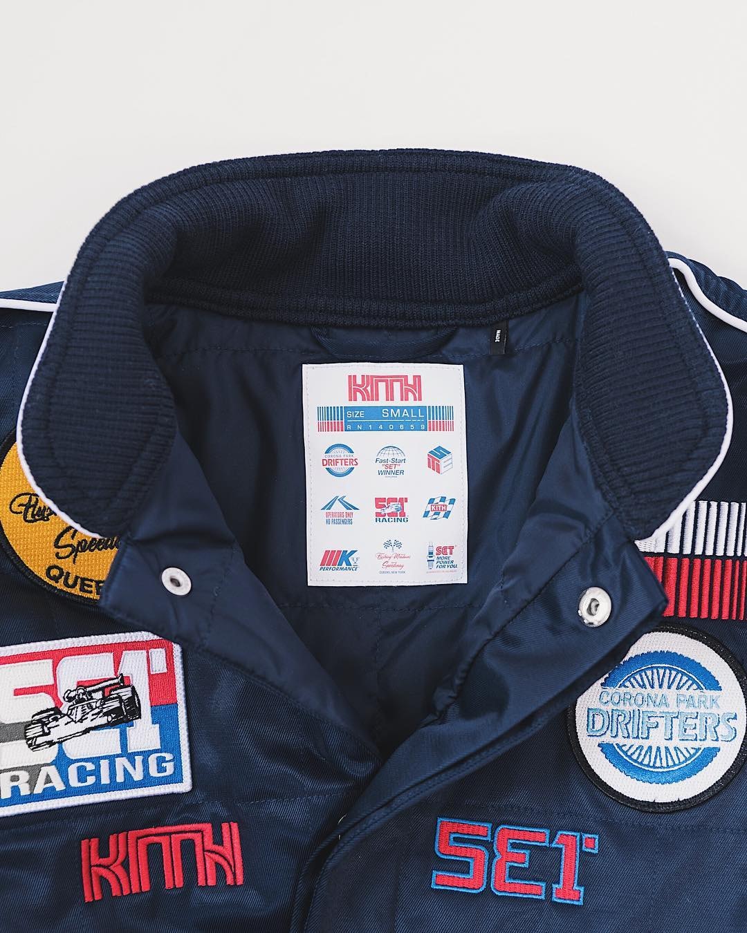 KITH Race Track Inspired Sweatsuit Ronnie Fieg Racing Formula 1 Kith Set Release Details Preview Reveal Buy