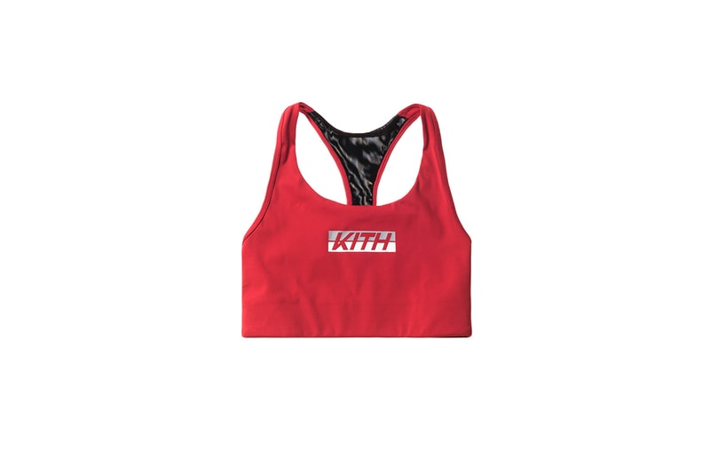 KITH Racing Collection Closer Look jacket pants t shirt hoodie leggings bra fashion 2018