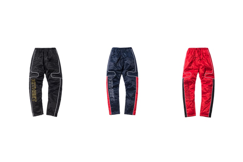 KITH Racing Collection Closer Look jacket pants t shirt hoodie leggings bra fashion 2018