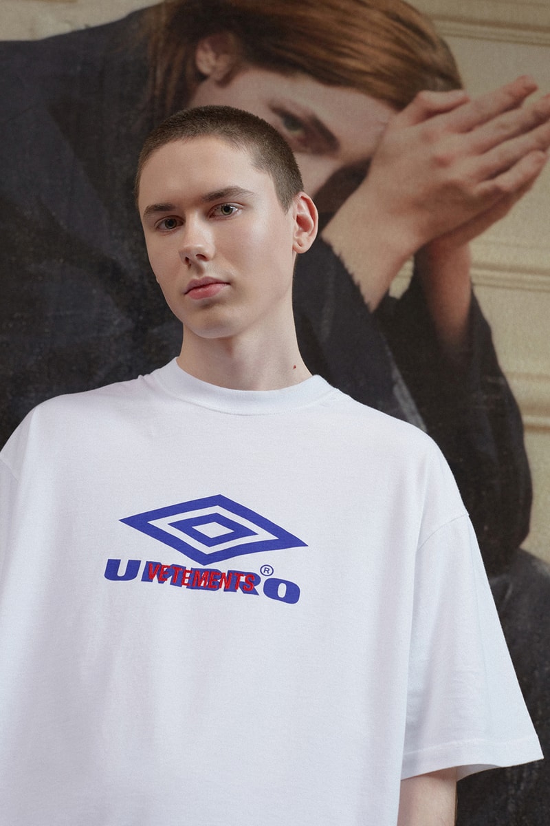 Vetements x Umbro Spring/Summer 2018 Editorial KM20 Collab Collaboration