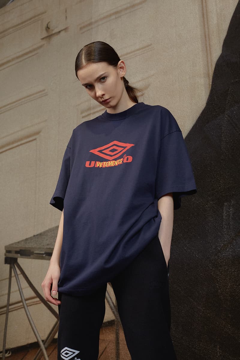 Vetements x Umbro Spring/Summer 2018 Editorial KM20 Collab Collaboration