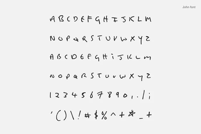 Kurt Cobain David Bowie John Lennon and Leonard Cohen fonts free download