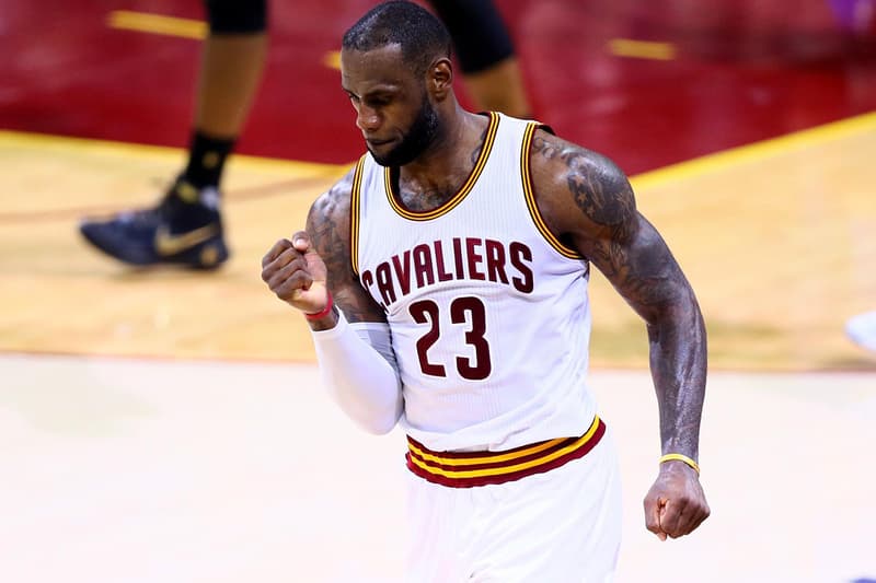 LeBron James Double Digit Scoring Record NBA Michael Jordan Cleveland Cavaliers