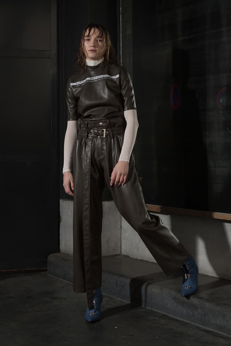 Léo Fall/Winter 2018 Collection Lookbook Belgium fashion brand label Leonneke Derksen Matthias Medaer antwerp
