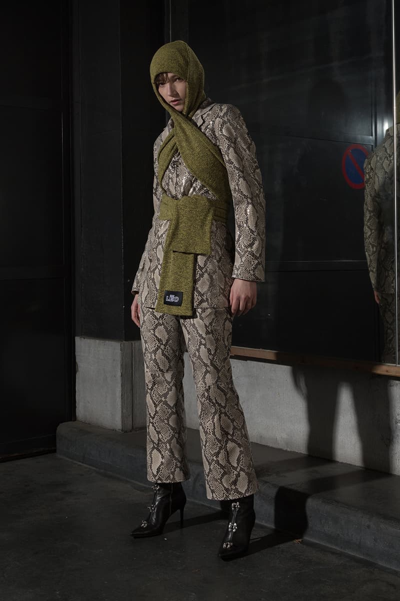 Léo Fall/Winter 2018 Collection Lookbook Belgium fashion brand label Leonneke Derksen Matthias Medaer antwerp