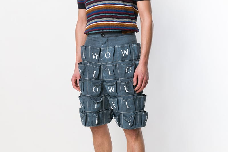Loewe Drops Multi-Pocketed Logo Shorts for Spring/Summer 2018