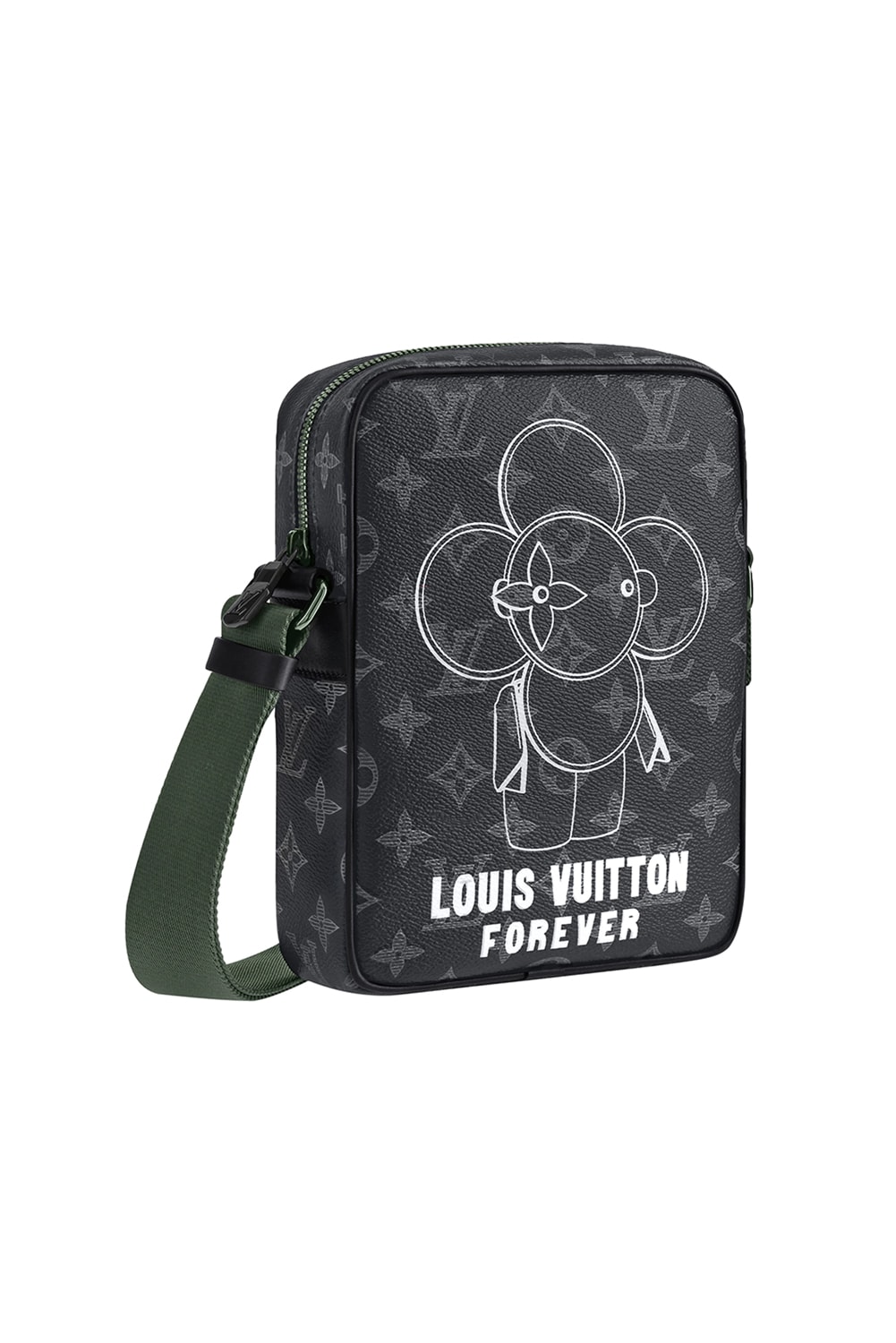 Louis Vuitton "Monogram Vivienne Eclipse" Pre-Fall/Winter 2018 Exclusive Collection White Black Blue Yellow T-Shirt Side Overall Duffle Bag Backpack Watch