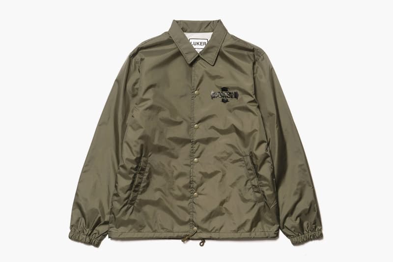 LUKER by NEIGHBORHOOD Coach Jackets olive black release info