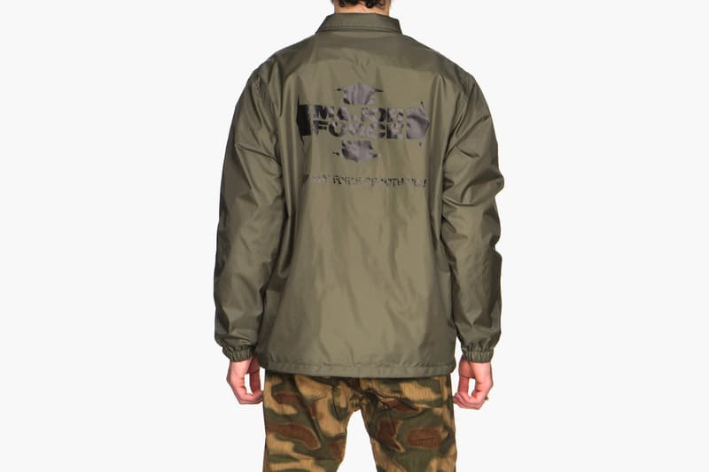 LUKER by NEIGHBORHOOD Coach Jackets olive black release info