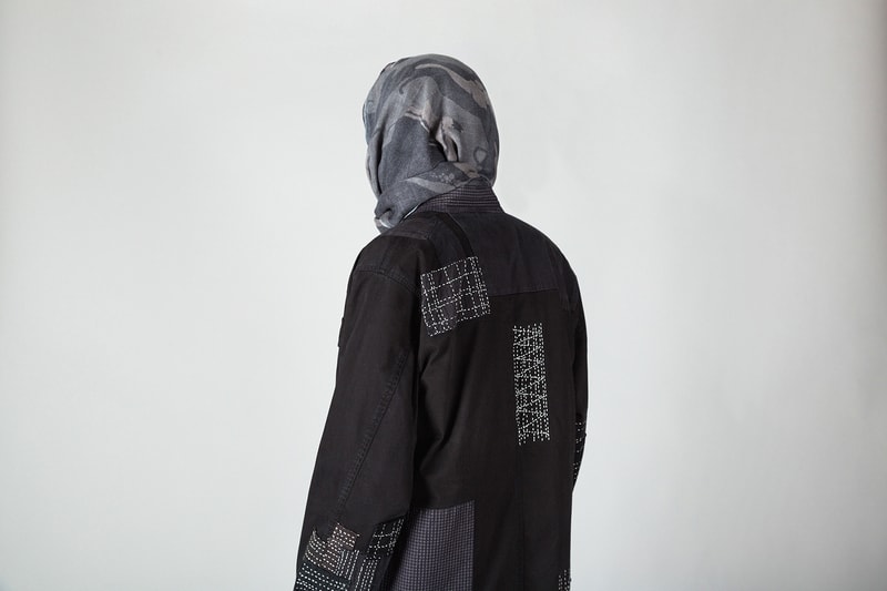 maharishi "maha Boro" Spring/Summer 2018 Lookbook Collection Kimono Baseball Shirt Crew Sweat T-Shirts Cargo Pants How to Buy cop purchase Japan Japanese London streetwear