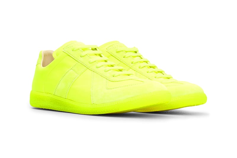 neon yellow sneaker