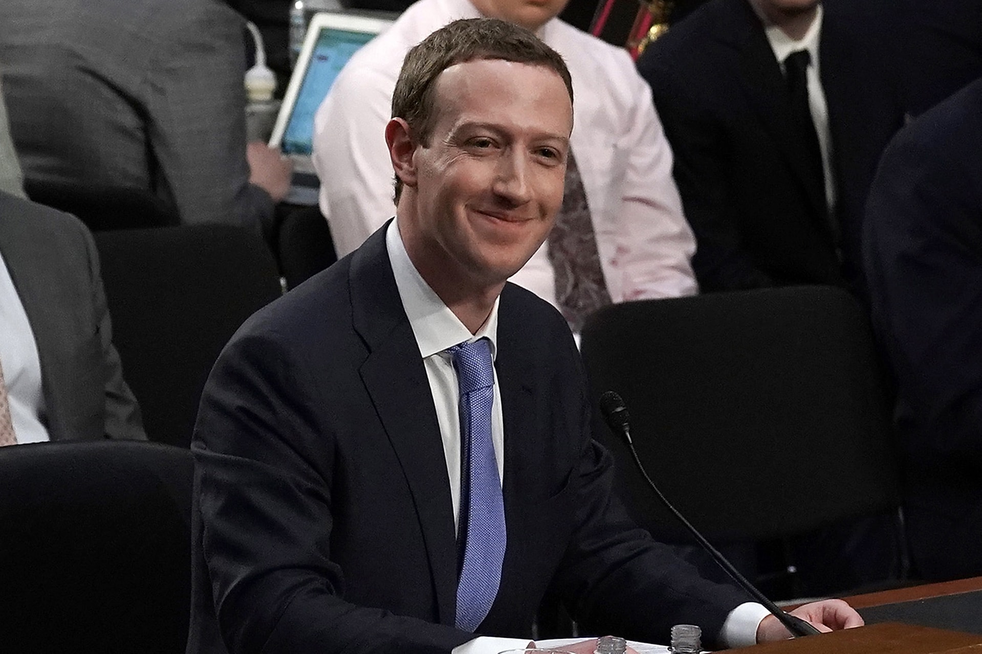 Mark Zuckerberg facebook 3 billion usd richer Cambridge Analytica scandal congress testimony