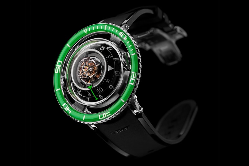 MB&F Aquapod Green sapphire dive watch limited edition