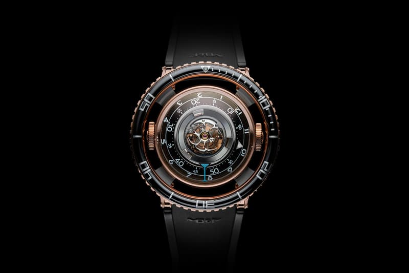 MB&F Aquapod Green sapphire dive watch limited edition