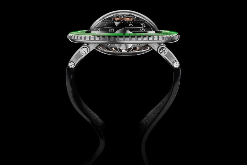 MB&F Aquapod Green sapphire dive watch limited edition