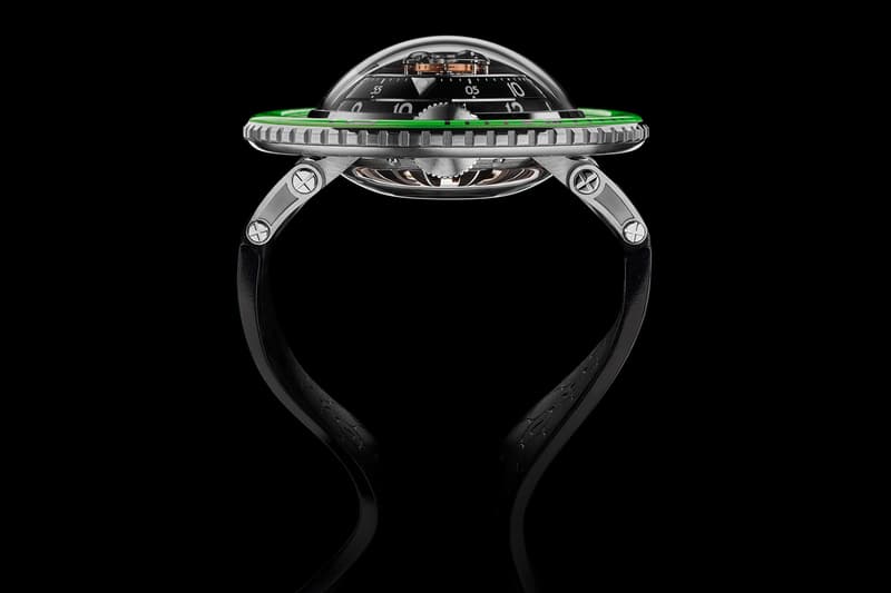 MB&F Aquapod Green sapphire dive watch limited edition