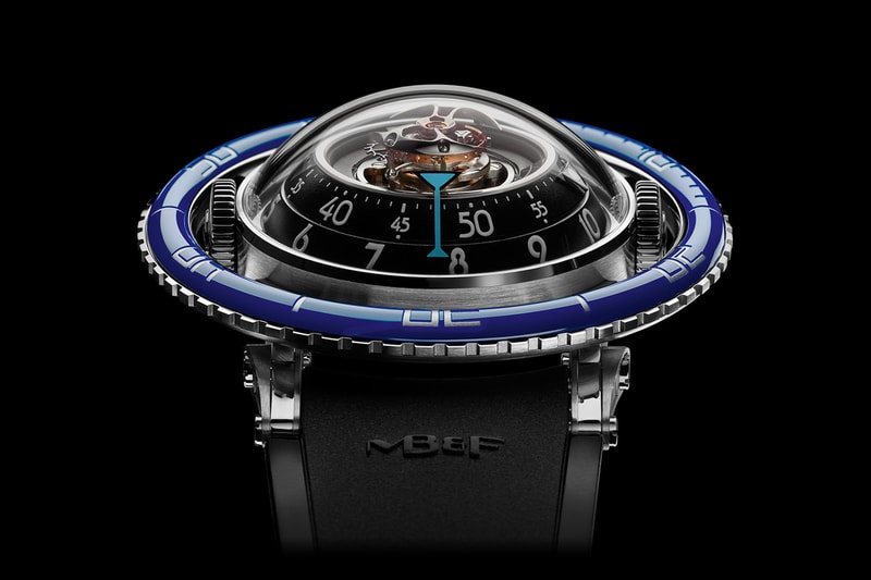 MB&F Aquapod Green sapphire dive watch limited edition
