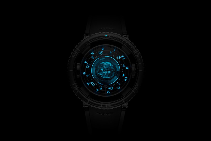 MB&F Aquapod Green sapphire dive watch limited edition