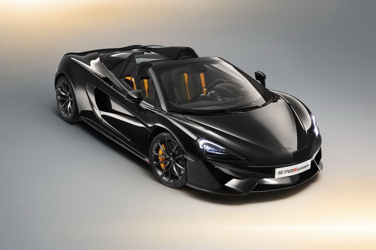 McLaren Debuts "Design Editions" Onyx Black 570S Spider