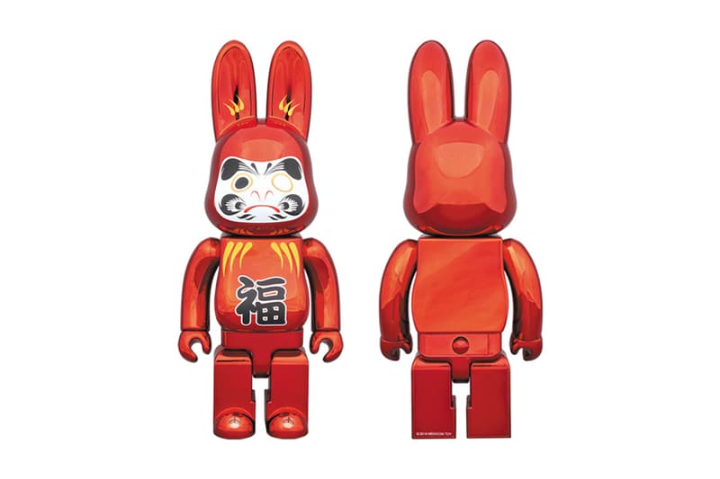 Medicom Toy New Money Cat BEARBRICK silver april 25 2018 release date info drop daruma red silver plated maneki neko