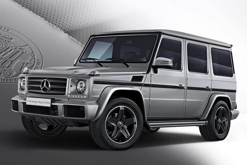 Mercedes-Benz New Exclusive G-Class Models G 350 d Heritage Edition G 550 designo Magno Edition