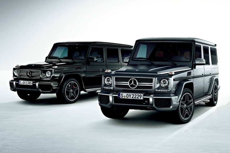 Mercedes-Benz New Exclusive G-Class Models G 350 d Heritage Edition G 550 designo Magno Edition