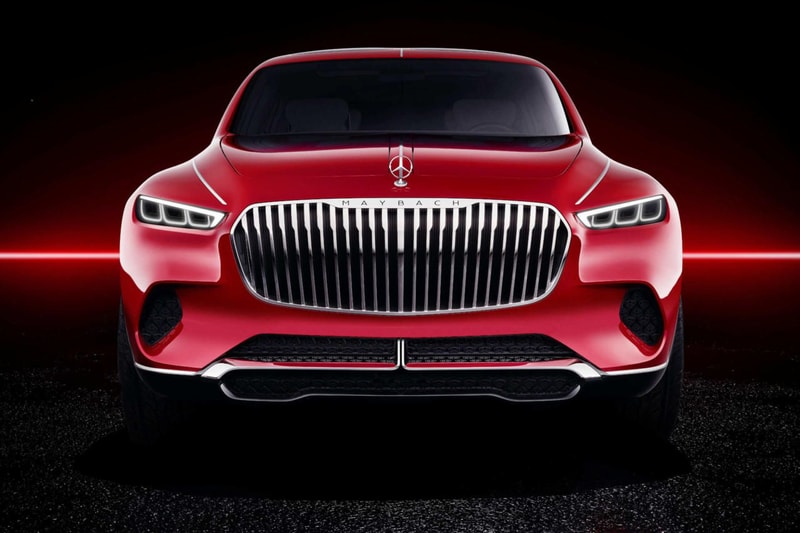 Mercedes Maybach VIsion Ultimate Luxury Concept car suv sedan 2020 production model red turbine wheels luxury vehicle 2018 Beijing Auto Show
