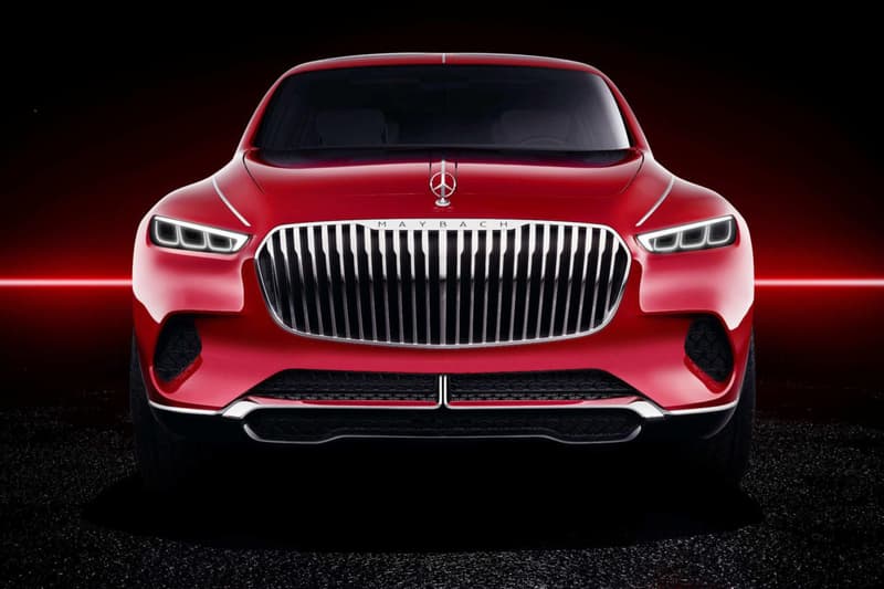 Mercedes Maybach VIsion Ultimate Luxury Concept car suv sedan 2020 production model red turbine wheels luxury vehicle 2018 Beijing Auto Show