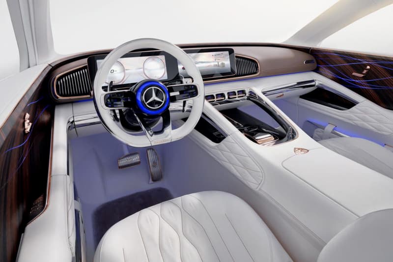 Mercedes Maybach VIsion Ultimate Luxury Concept car suv sedan 2020 production model red turbine wheels luxury vehicle 2018 Beijing Auto Show