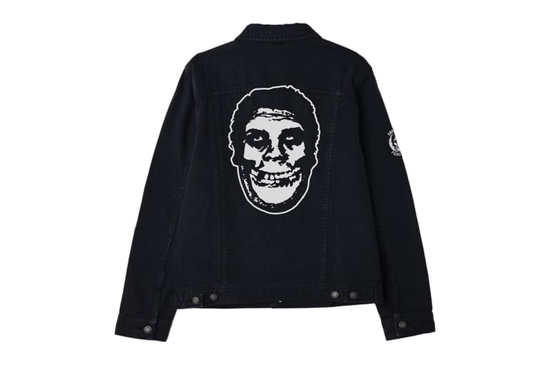 OBEY misfits collaboration capsule collection drop april 13 2018 custom 17 skate deck jacket shirt hoodie