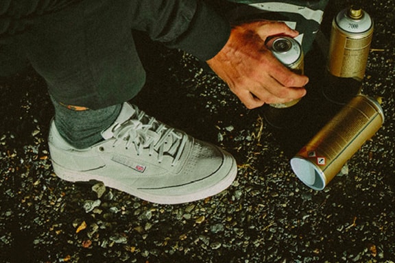Montana Cans & Reebok Classics Give the Club C New Paint Jobs