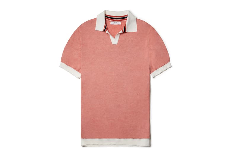 Mr P. MR PORTER Spring 2018 Third Collection Orange Navy Black White Jacket Polo Shirts Retailer